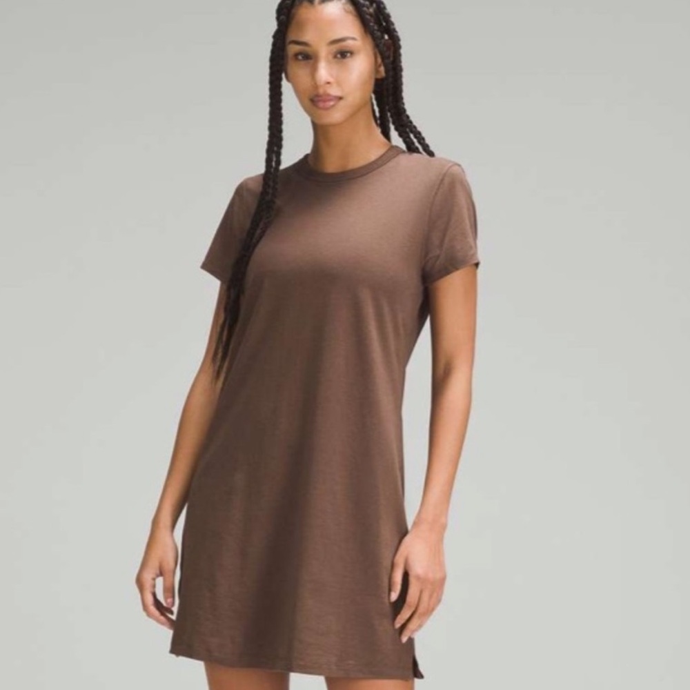 lululemon Java Classic-Fit Cotton-Blend T-shirt Dress